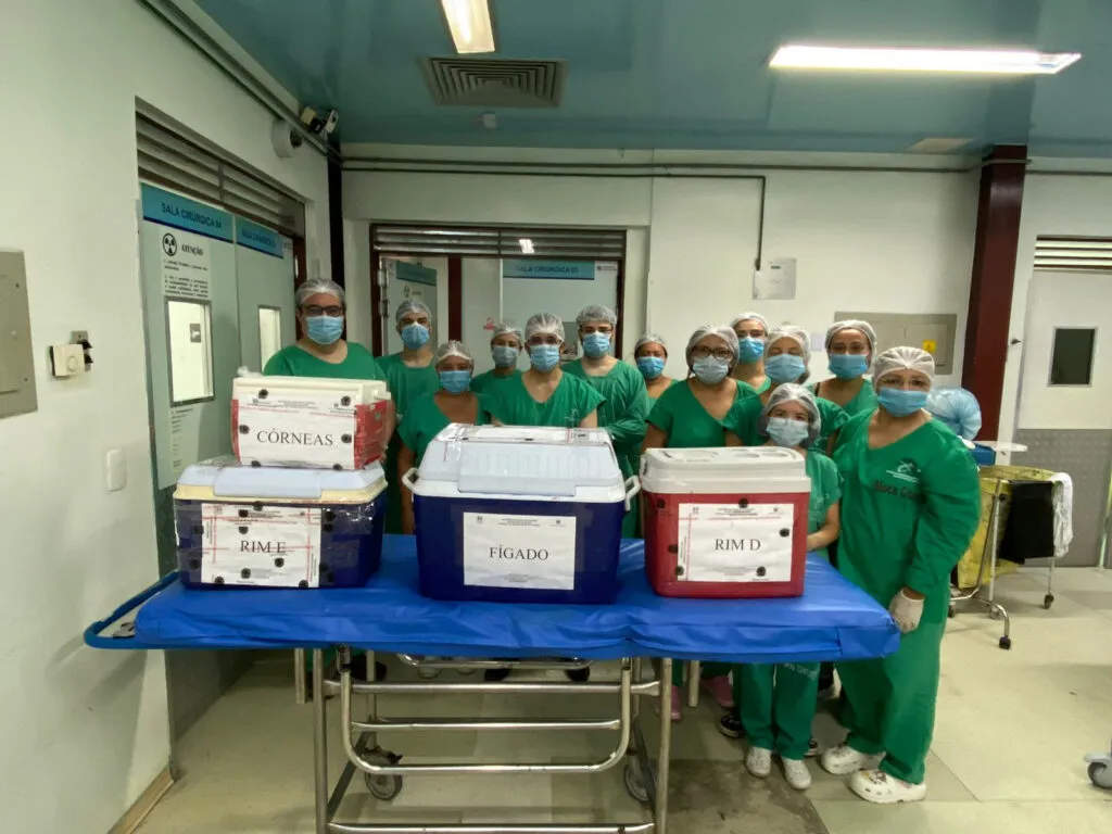 CENTRAL ESTADUAL DE TRANSPLANTES REGISTRA 18ª DOAÇÃO DE MULTIÓRGÃOS NO TRAUMA JP