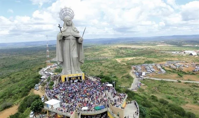 HOJE É DIA DE SANTA RITA DE CÁSSIA E UMA VASTA PROGRAMAÇÃO EM SANTA CRUZ/RN