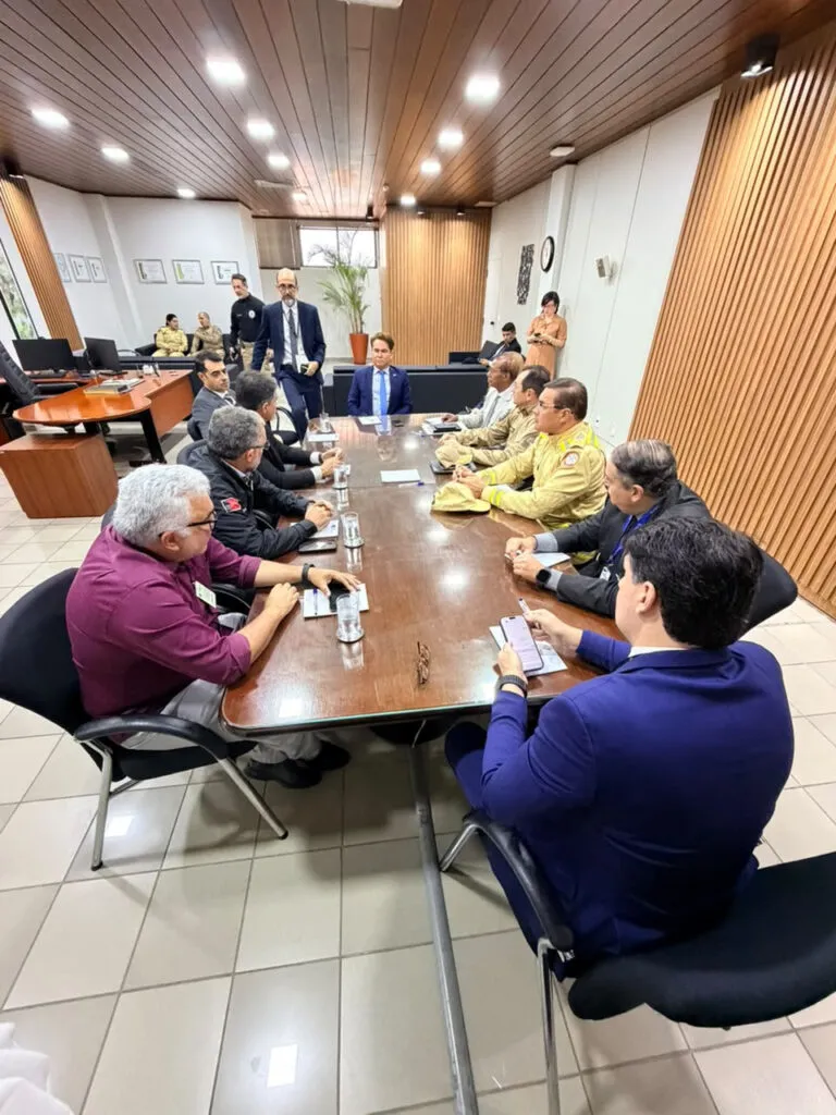 SEGURANÇA APRESENTA AO TRE-PB ESTRUTURA DE ÓRGÃOS QUE ATUARÃO NA OPERAÇÃO DAS ELEIÇÕES 2026