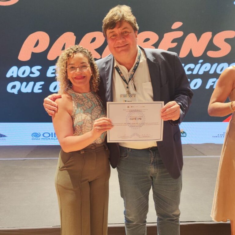 CUITÉ RECEBE SELO FNAS E TEM GESTÃO DA ASSISTÊNCIA SOCIAL RECONHECIDA NACIONALMENTE