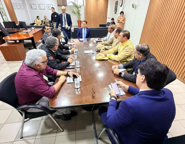 SEGURANÇA APRESENTA AO TRE-PB ESTRUTURA DE ÓRGÃOS QUE ATUARÃO NA OPERAÇÃO DAS ELEIÇÕES 2026
